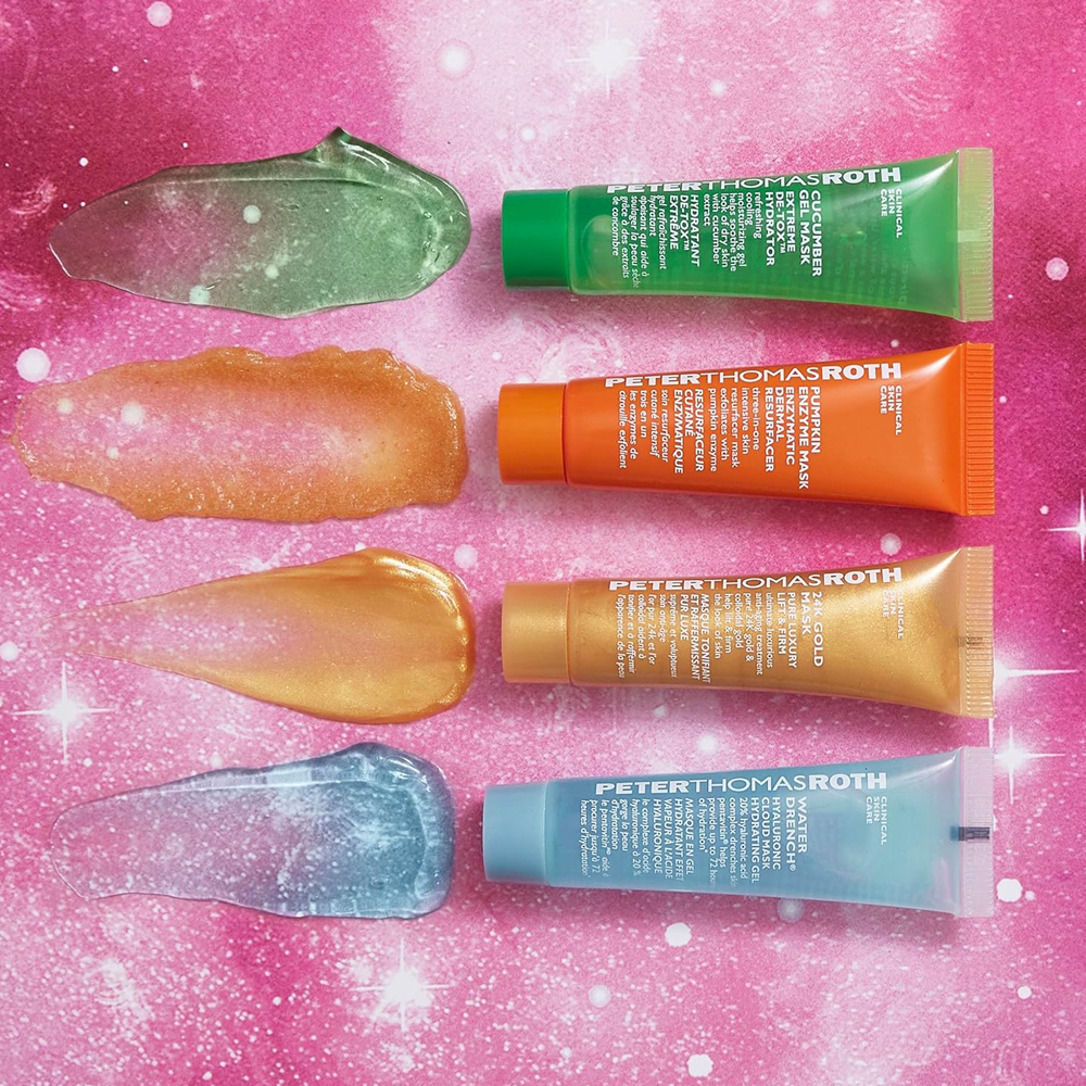 PETER THOMAS ROTH Multiverse 4-Piece Mask Kit - Набір із 4 міні масок для обличчя - фото №2
